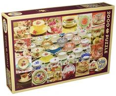 Cobblehill 50706 2000 PC Tasse de thé Collection puzzle, différents - version anglaise