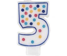 Bougie danniversaire avec numéro