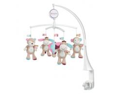 Monkey Donkey Jouet Mobile Musical avec ânes en Peluche Fehn de