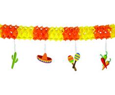 Boland 54402 – Banderole Guirlande Papier Fiesta Mexico, 4 m