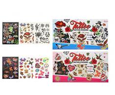 Toi-Toys- Studio Tattoo Garçons/Filles Assorties Papeterie et Autocollants, 45098Z, Multicolore