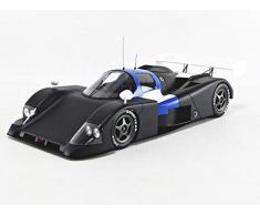 Tecnomodel Mythos- Voiture Miniature de Collection, TM18137D, Noir/Blanc/Bleu