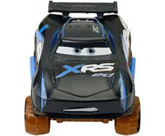 Disney Pixar Cars petite voiture XRS Course dans la boue, Jackson Storm, véhicule avec suspension, jouet pour enfant, GBJ38
