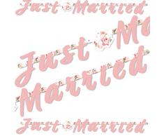 Folat Guirlande de fête de 3 m * Married * Décoration pour Un Mariage / Lutin