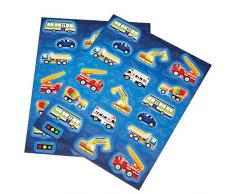 amscan 9902020 Transport Stickers