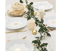 Ginger Ray DA-115 Crazy Daisy Guirlande de feuillage Vert