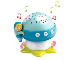 Smoby 110118 Cotoons Gute-Nuit Musique Jouet Veilleuse Bébé Lampe Bébé Bleu