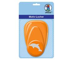 Ursus 19480022 Perforatrice à Levier Moyen Delphin 25,4 mm, Orange