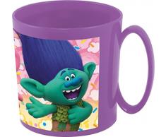 Joy Toy- Tasse Trolls 350ml pour Micro-Onde, 784104, Multicolore, 26 x 15 x 15 cm