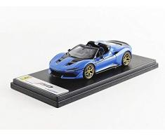 LOOKSMART- Voiture Miniature de Collection, LS485C, French Racing Blue Shiny