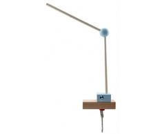 Hess 10252 Jouet en Bois avec Support Mobile Bleu Nature