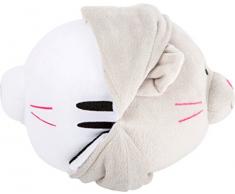 Small Foot- Balle Peluche en Tissu très Doux. Réversible, Elle Fait apparaître Une tête de Chat ou de Souris, au Choix. Développe la Coordination Main-œil, 10523