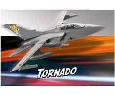 Revell Build & Play 06451 Avion à Construire Tornado IDS, échelle 1/100 Maquette, Gris