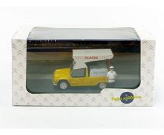 Promocar- Citroën Mehari Glaces Ice Cream Van Voiture Miniature, PRO10597, Jaune/Blanc