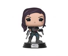 Funko Pop Bobble Vinyle: Star Wars The Mandalorian-Cara Dune Figurine de Collection, 42065, Multicolore, Taille Unique
