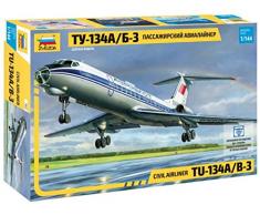 Zvezda - Z7007 - Maquette - Aviation - Tupolev Tu-134d