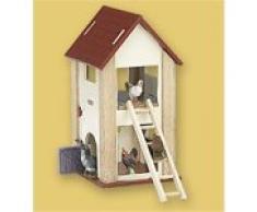 Papo - 51415 - Jouet en Bois - Poulailler