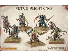 Games Workshop Jeux Atelier 99120201041 Nurgle Rotbringers Putrid Blightkings Dessus de Table et de Jeux Miniature