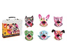 Janod - J07759 - Marionnettes Origami - Animaux