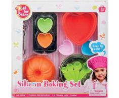 WDK Partner - A1303094 - Jeu dimitation - Cuisine - Set Silicone - 14 Pièces