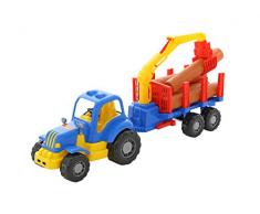 Polesie Polesie45041 Mighty Jouet en Bois Tracteur