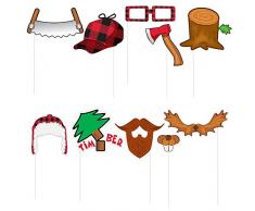 Unique Party Buffalo Plaid Lumberjack fête