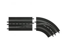 Carrera Digital 132 / Carrera Digital 124 - 20030364 - Véhicule Miniature et Circuit - Pièce Détachée - changement de voire virage (a droite - de linterieur vers lexterieur)