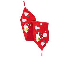 Givi Italia 45358 de Noël chemin de table 33 x 182, Multicolore