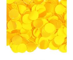 Folat feestartikelen. NL Décoration de fête Confettis Jaune 100 g Taille Unique