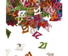 Folat Confettis de Table Motif Nombre