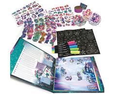 Nebulous Stars NS11204 Collection Deluxe Sticker avec Album, Nombreux Autocollants et informations sur Le Personnage pour Fille à partir de 7 Ans