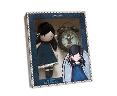 C Y P- Gorjuss CK-01A-G Coffret Cadeau Poupée et réveil You Brought Me Love (CYP