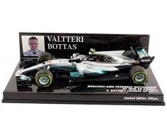 Minichamps - Miniature Voiture Mercedes GP Hybrid W08 Chine Gp 2017 Echelle 1/43, 417170277, Argent