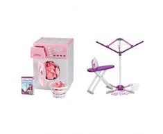 Casdon Enfants rondelle Jeux électroniques Machine à Laver Jouet & 614 - Étendoir et Table à Repasser