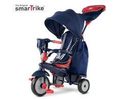 SMARTRIKE Swirl Tricycle 4 en 1 pour bébé, 6502502, Bleu Marine/Rouge