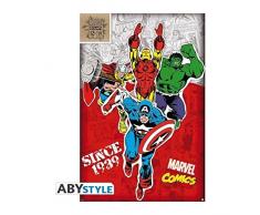 ABYstyle - MARVEL - Poster Héros 1939 (91.5x61)