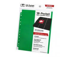 Ultimate Guard Album Photo 18 Poches à Ouverture latérale Vert