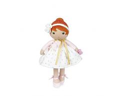 KALOO- Tendresse-Ma 1ère poupée en Tissu Valentine K 32 cm, K963658, Rose/Blanc