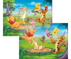 Ravensburger - Disney Winnie lourson - Trampoline à Sauter - Puzzle 60 Pièces