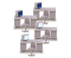 Busch Environnement - BUE5402 - Modélisme Ferroviaire - Intérieurs de Bureau