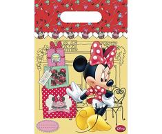 Café Disney Minnie Mouse papier Moulin à vent Lots cadeaux de fête Lot de 2