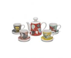 Littlephant - 1324 - Jouer en Porcelaine - Petits Amis - Blanc/Multicolore