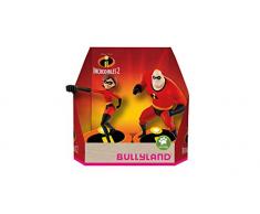 Bullyland 13288 - Jeu de Figurines Walt Disney Die Unglaublichen 2 - Mr. Incroyable et élastique.