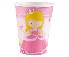 amscan - 9900396 - 8 Gobelets - My Princess