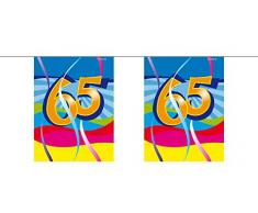 Guirlande danniversaire 65 Ans - 4 m