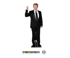 Star Cutouts Ltd CS801 Daniel ODonnell Découpe de table en carton grandeur nature Cadeau pour les fans Multicolore 179 x 72 cm