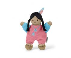 Sterntaler Poupée Inidanerin, Hochet Intégré, Pour Bébé dès la naissance, 18 cm, Multicolore