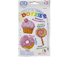 Pracht Creatives DTZ12-008 Hobby Lot de 3 Autocollants pour décoration de Jardin