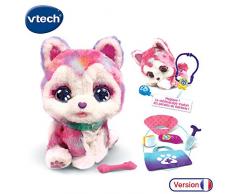 VTech- KIDIFRIENDS Chien Peluche, 80-529705