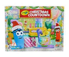 CRAYOLA 04-08-0E-000 Calendrier de lAvent Motif Compte à rebours Multicolore